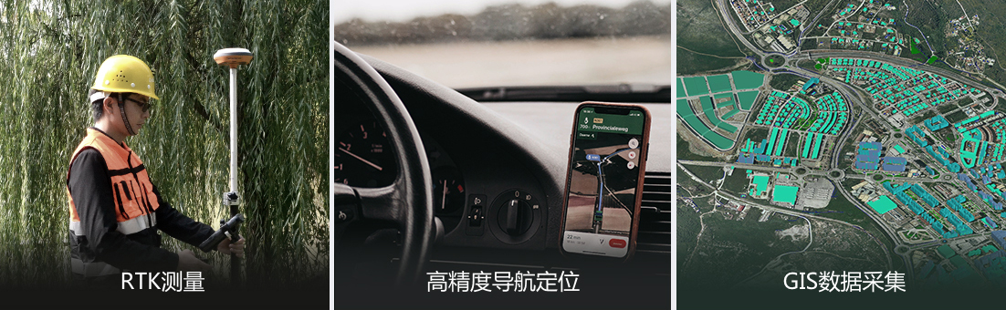 適用于RTK測量、高精度導航定位、GIS數據采集