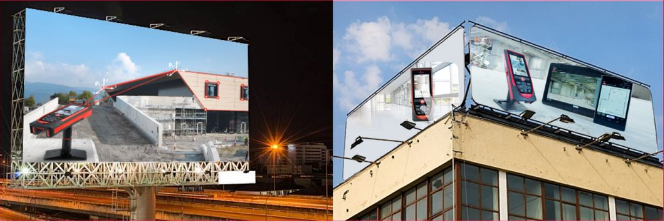 測距儀測量廣告牌1 測距儀測量廣告牌1